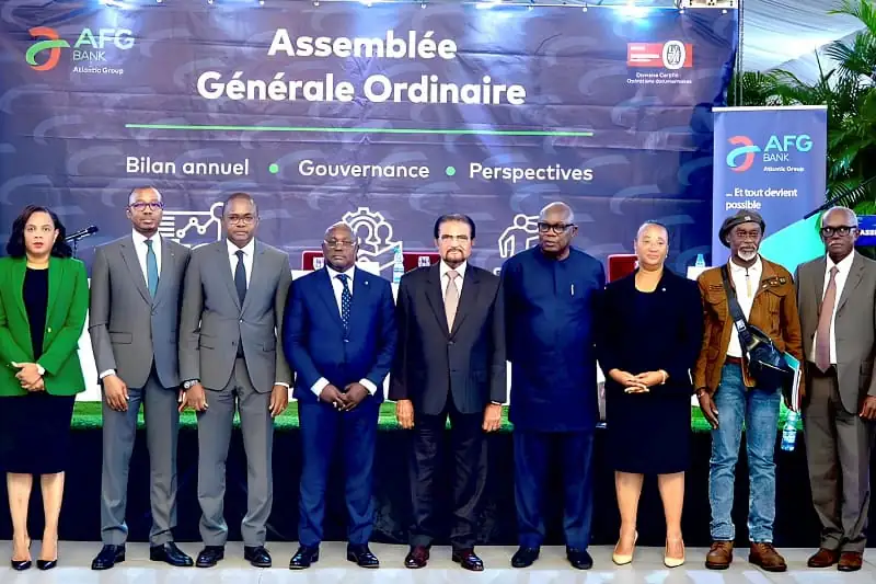AFG Bank Gabon enregistre un total bilan de 1 419 milliards FCFA, en hausse de 37 % en 2025