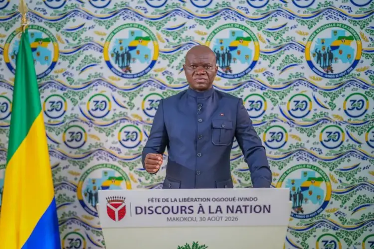 Le président Brice Clotaire Oligui Nguema